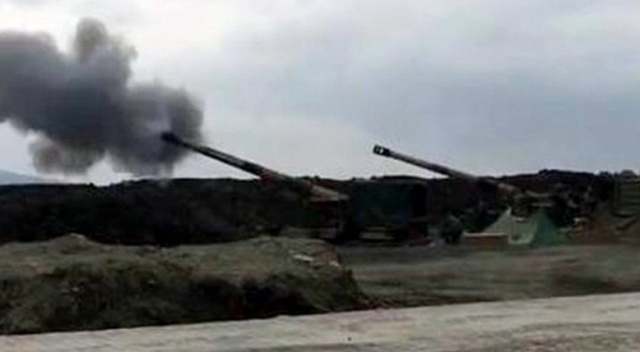 PYD hedefleri ateş destek vasıtalarıyla vuruluyor