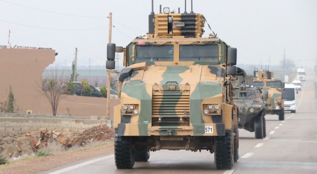 Sınırın sıfır noktasında askeri hareketlilik