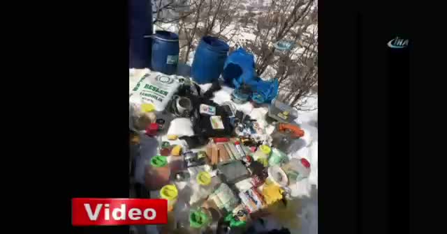 Tunceli'de PKK'nın kullandığı 5 sığınak imha edildi