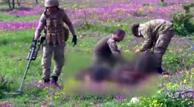 Afrin'de PKK'nın mayınına basan sivilin yardımına Mehmetçik koştu