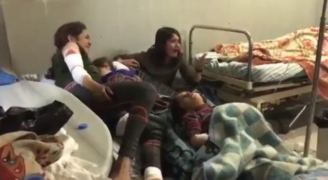 Afrin'de PKK tiyatrosu
