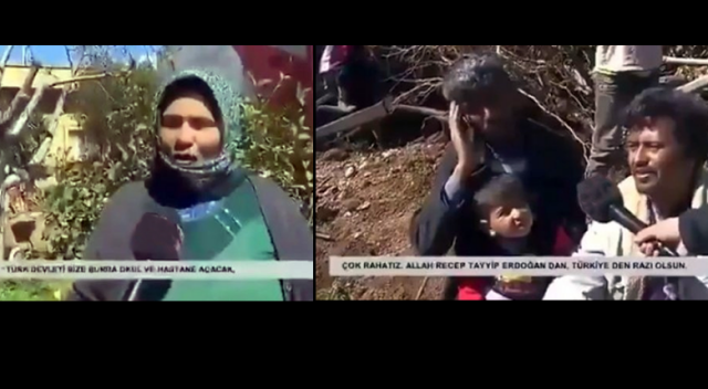 Afrinliler, Türkiye ve Erdoğan'a duacı