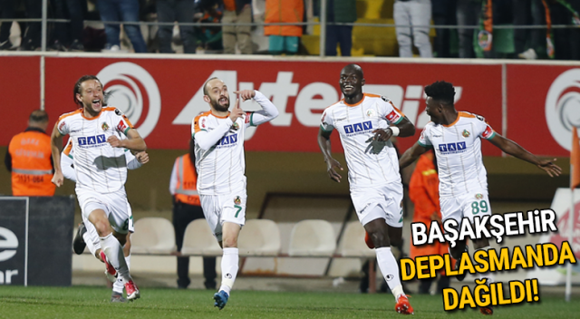 Alanyaspor 4-1 Başakşehir Maçı geniş özet (Alanya Başakşehir Maçı özeti ve golleri İzle, Skor )