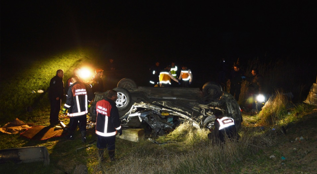 Başkent’te trafik kazası: 3 ölü 2 yaralı