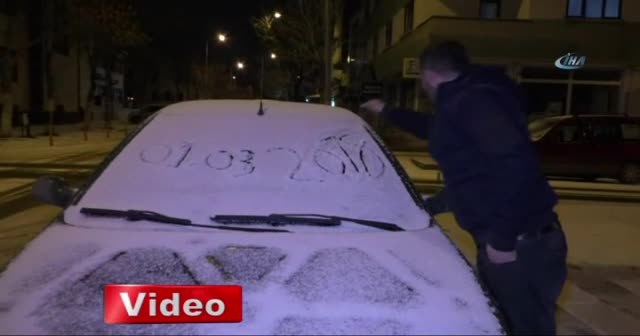 Bir anda bastırdı! Gece boyu sürecek