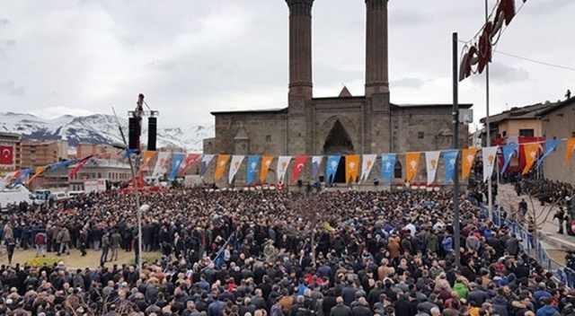 Cumhurbaşkanı Erdoğan Erzurum’da