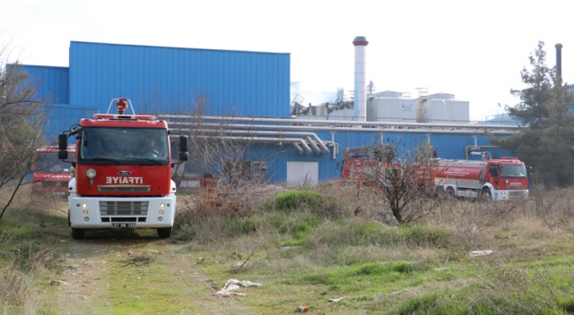 Gaziantep'te fabrika yangını