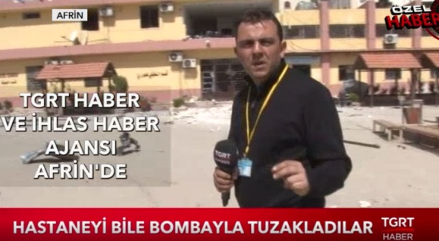 Hainler! Afrin'den kaçarken hastaneye bile bomba ile tuzaklamışlar