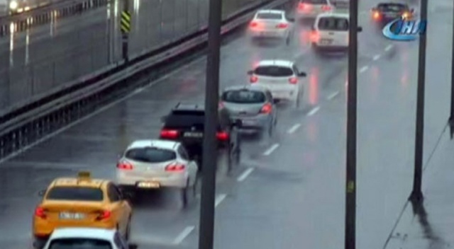 İstanbul'da sağanak yağış