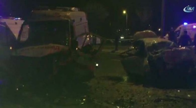 Kayseri'de korkunç kaza
