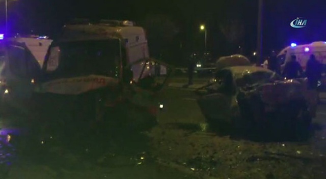 Kayseri'de korkunç kaza: 5 kişi hayatını kaybetti