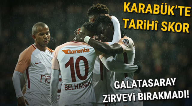 ÖZET İZLE: Karabükspor 0-7 Galatasaray maçı özeti ve golleri izle | Karabük, GS maçı skoru ve geniş özeti