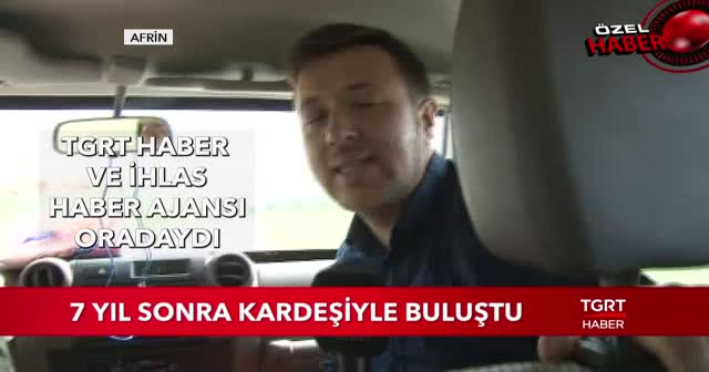 Afrin’de bayıltan buluşma
