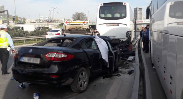 Kartal'da 4 kişinin can verdiği kazanın görüntüleri ortaya çıktı!