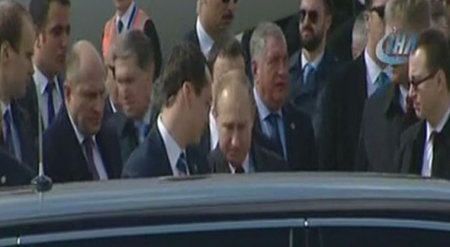 Rusya Devlet Başkanı Vladimir Putin, Ankara'da