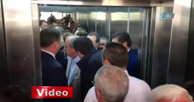 CHP'de asansör krizi