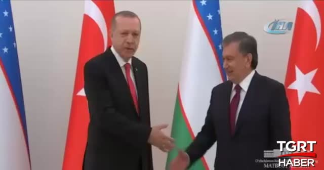 Özbekistan Cumhurbaşkanlığından Erdoğan’ın ziyareti için klip
