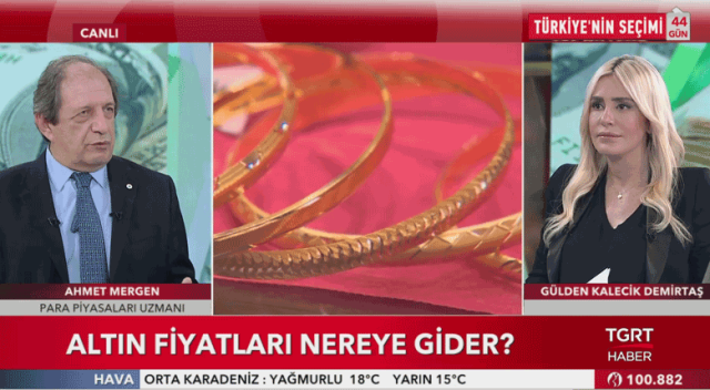 TGRT Haber canlı yayınında çok çarpıcı dolar çıkışı