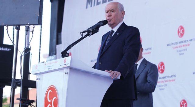 Bahçeli: Zillet ittifakından Cumhurbaşkanı çıkmaz