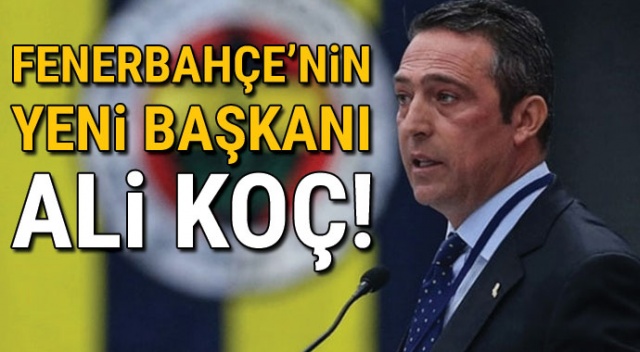 Başkan Ali Koç'un ilk sevinci...