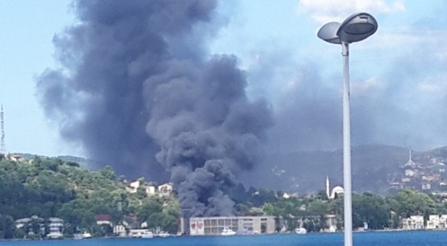 Beykoz'da korkutan yangın