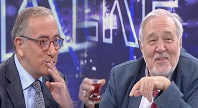 İlber Ortaylı canlı yayında Hasan Cemal'e 'aptal' dedi