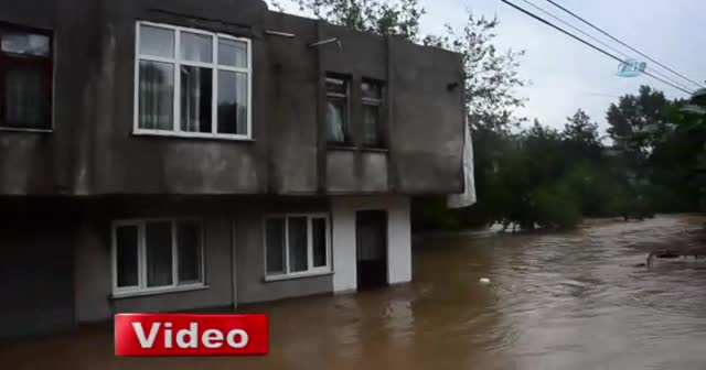 Ordu’da sel suları köprüyü yıktı, mahsur kalanlar var