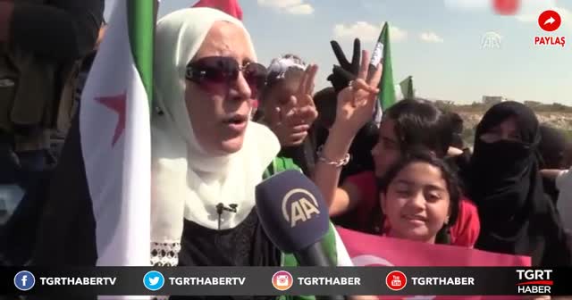 'Türkler sesimizi duysun, lütfen Erdoğan!'