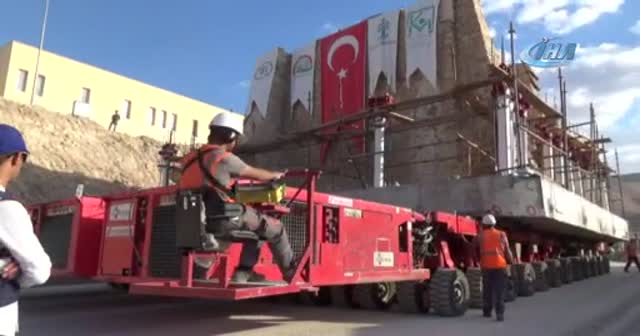 İmam Abdullah Türbesi yeni yerine taşındı