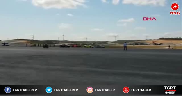 Kenan Sofuoğlu ve F-16 yarışının provası yapıldı