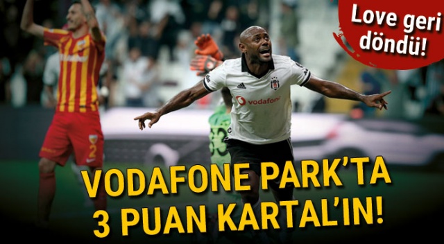 Özet İzle: Beşiktaş 2-0 Kayserispor özeti ve golleri izle | BJK, Kayseri maçı skoru özeti VİDEO