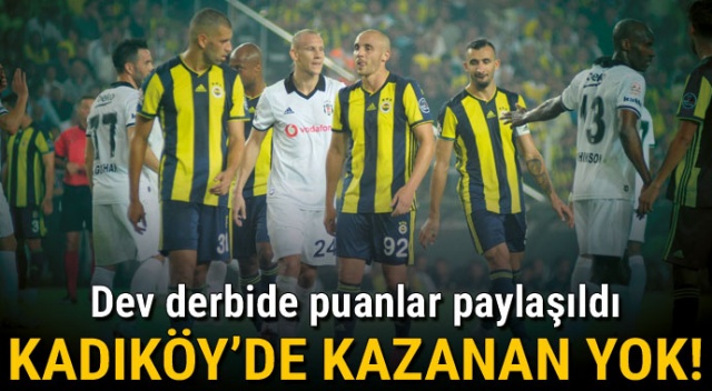 Özet İzle: Fenerbahçe 1-1 Beşiktaş Özeti ve Golleri İzle | FB-BJK skoru kaç kaç bitti, Geniş Özeti İzle