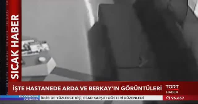 Arda Turan - Berkay Şahin kavgası hastane görüntüleri