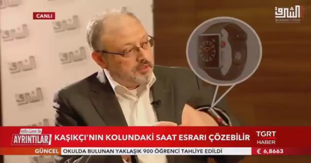 Cemal Kaşıkçı'nın kolundaki saat esrarı çözebilir!