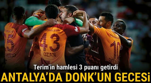 Özet izle: Antalyaspor 0-1 Galatasaray özeti ve golü izle | Antalya, GS maçı skoru özeti VİDEO