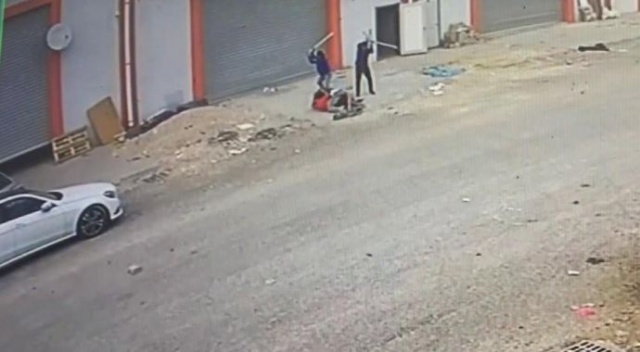 2 bin 500 liralık komisyon kavgasında şok görüntüler