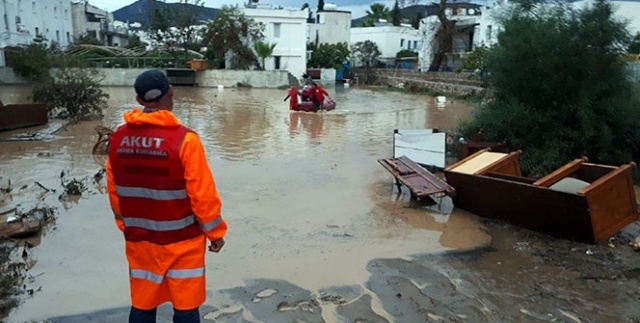 Bodrum'daki sel felaketi