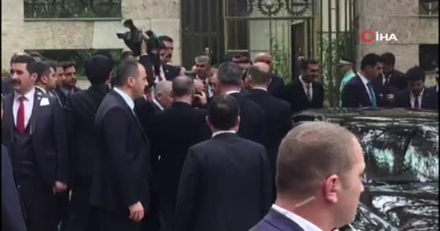 Cumhurbaşkanı Erdoğan, TBMM Başkanı Yıldırım ile görüştü