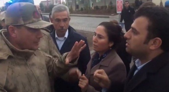 Jandarma Komutanı'ndan HDP'li vekile sağlam ayar: Sen benim vekilim değilsin