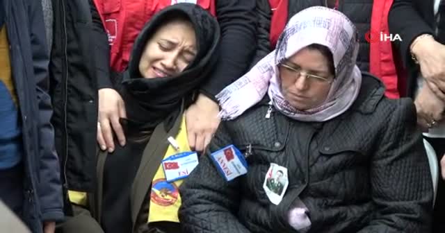 Şehit eşe en acı veda