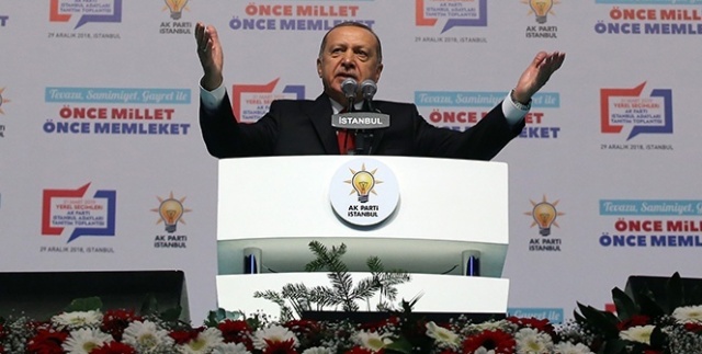 Cumhurbaşkanı:'İstanbul için en büyük siyasi tehdit ise CHP'