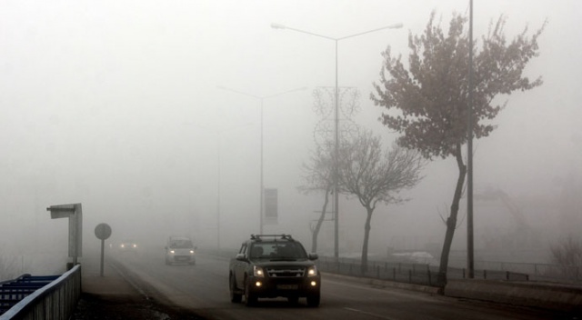 Doğu’da sis ve soğuk hava
