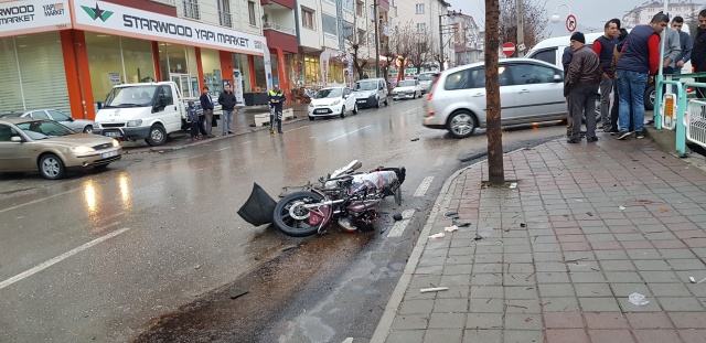 Tosya’da trafik kazası: 1 yaralı