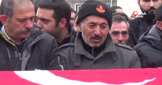 Tren kazasında hayatını kaybeden makinist Çankırı'da toprağa verildi