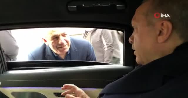 Vatandaştan, Cumhurbaşkanı Erdoğan'a 'Ensarız biz'