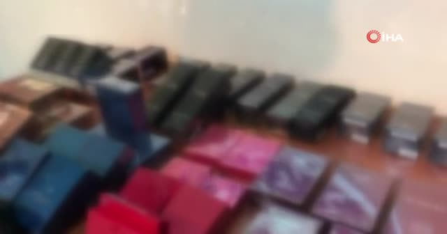 Aksaray’da kaçak parfüm operasyonu