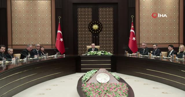 Cumhurbaşkanı Erdoğan, sinema sektörü temsilcilerini kabul etti
