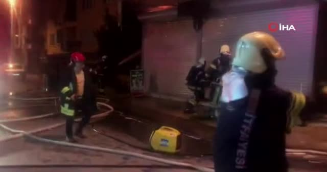 Alevleri tüplere ulaşmadan söndüren itfaiye, faciayı önledi
