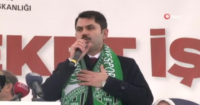 Bakan Kurum: Hedefimiz önümüzdeki 5 yıllık süreçte her yıl 300 bin konutu dönüştürmek