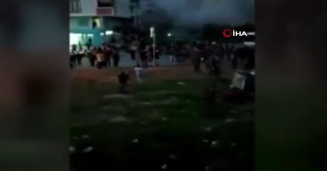 Çekmeköy'de helikopterin düşme anı kamerada